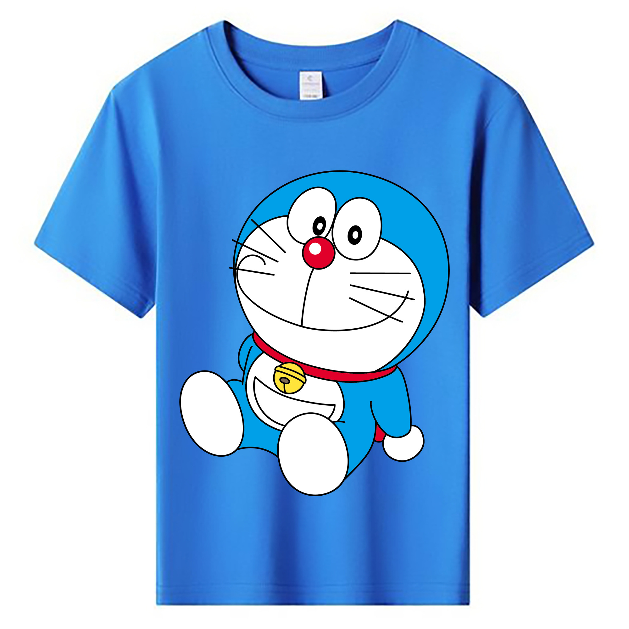 （画像用） ドラえもん Doraemon 綿100％キッズTシャツ（フロントプリント）